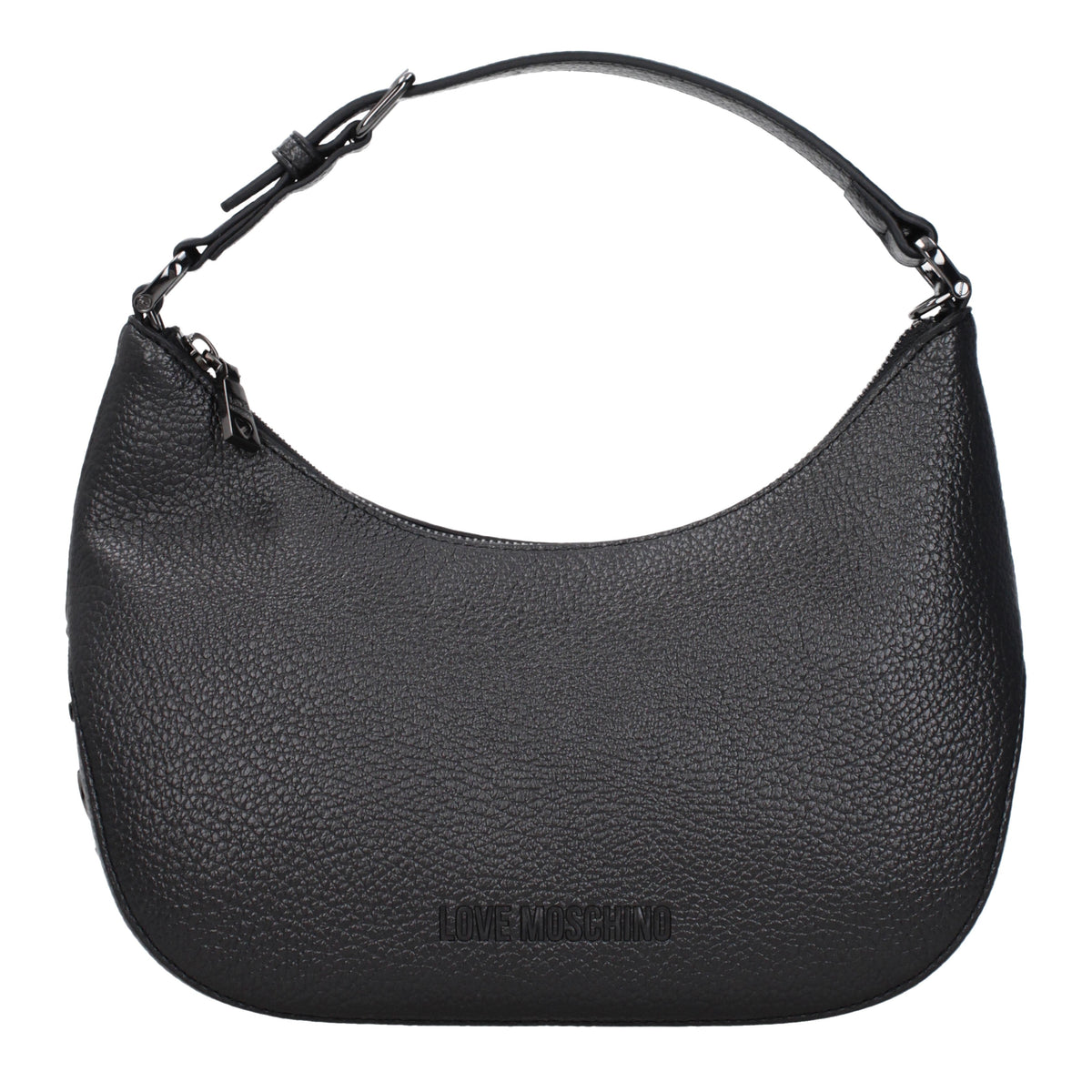 Moschino モスキーノのショルダーバッグが大好きな女性ポリウレタングレー/ダークシルバー - Image 6
