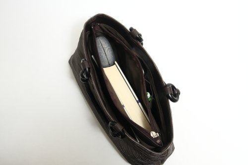 Hasegawa Pleated Processed Kimono Western Style Handbag (Red, Gray, Black) M/S Made in Japan