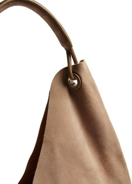 THE ROW Bindle Three bag in suede - Image 6
