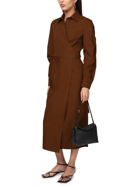 MAX MARA Agrume コットンポプリン シャツワンピース - Image 6