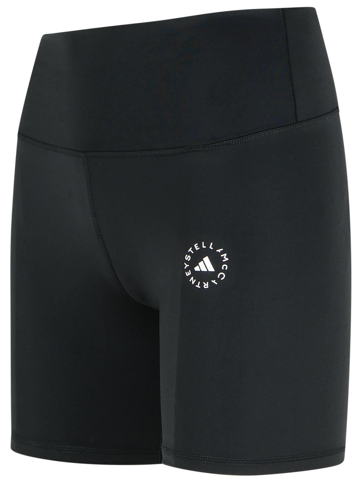 Stella Stella McCartneyブラックポリエステルブレンドトレーニングショーツによるアディダス - Image 6