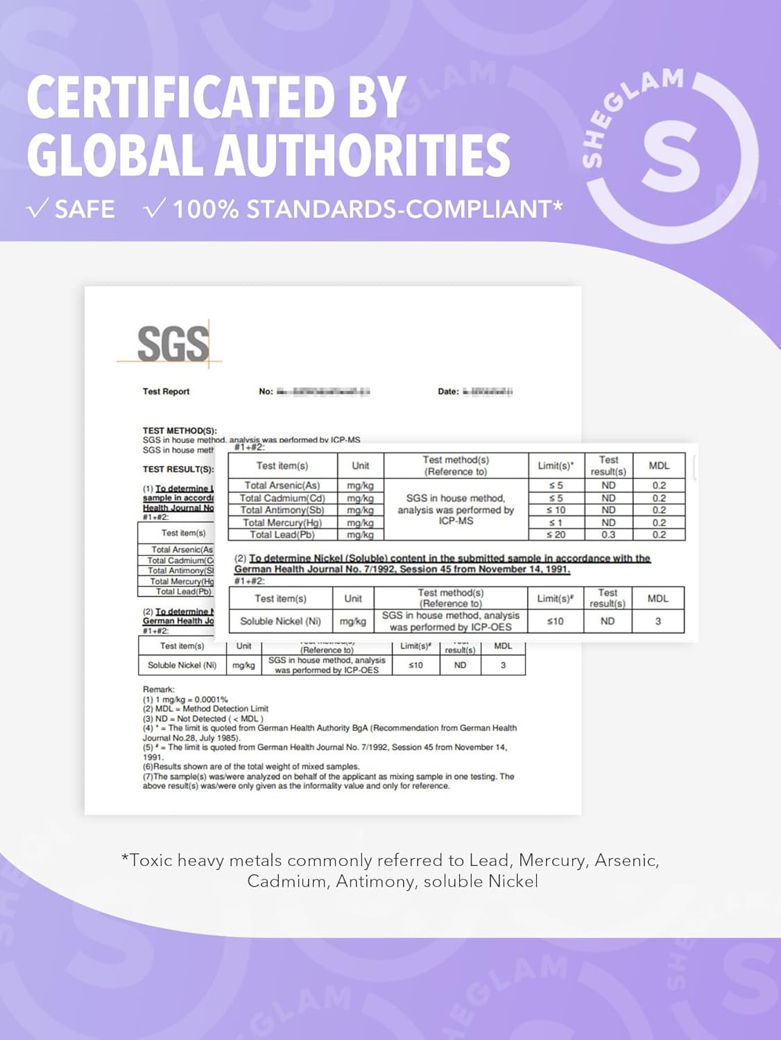 SHEGLAM All-in-One Volume & Long Mascara 2 in 1 Waterproof Dual End Brush