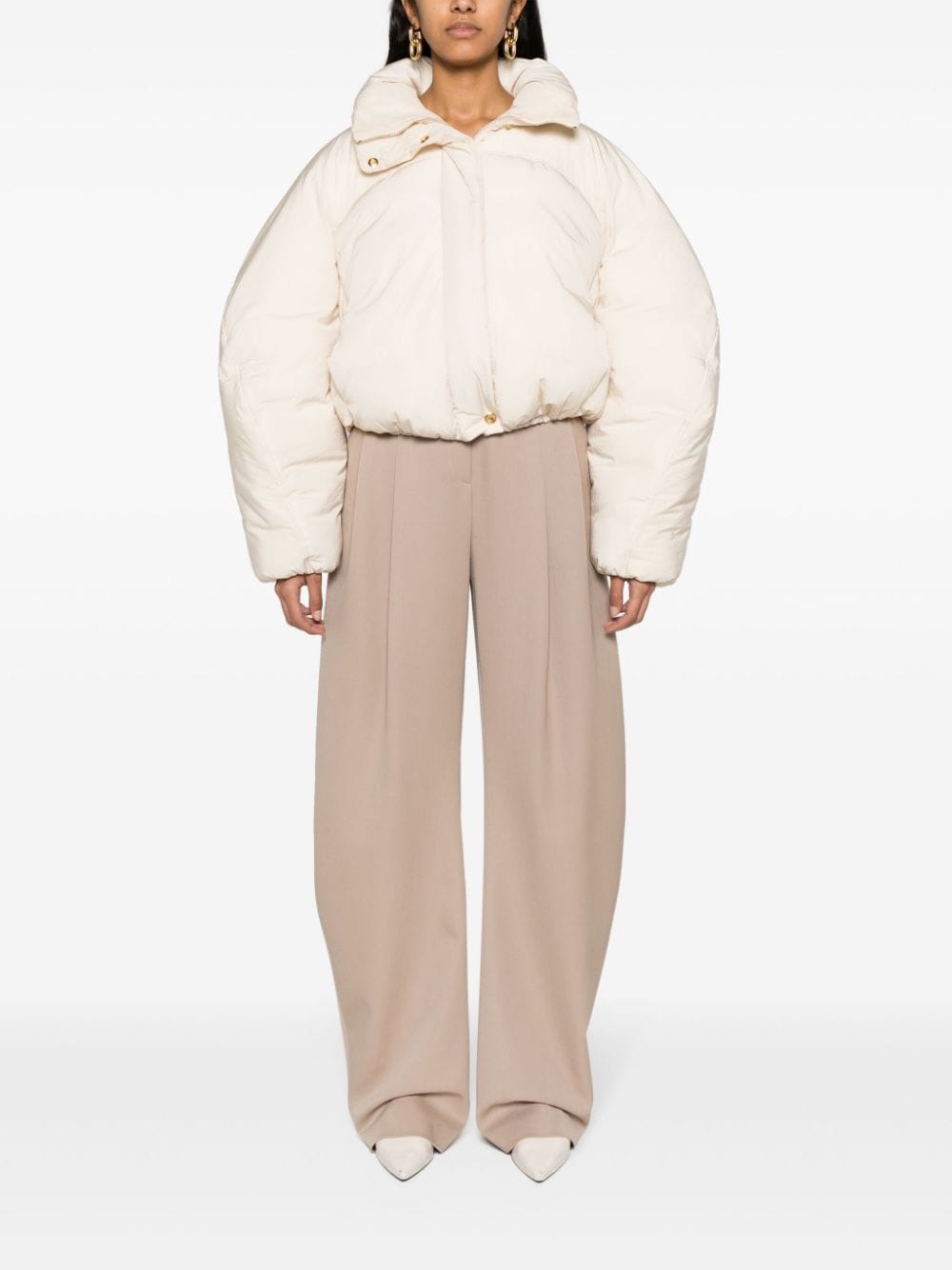 Jacquemus Jacquemus La Doudoune Courte Caraco Down Jacket - Image 6