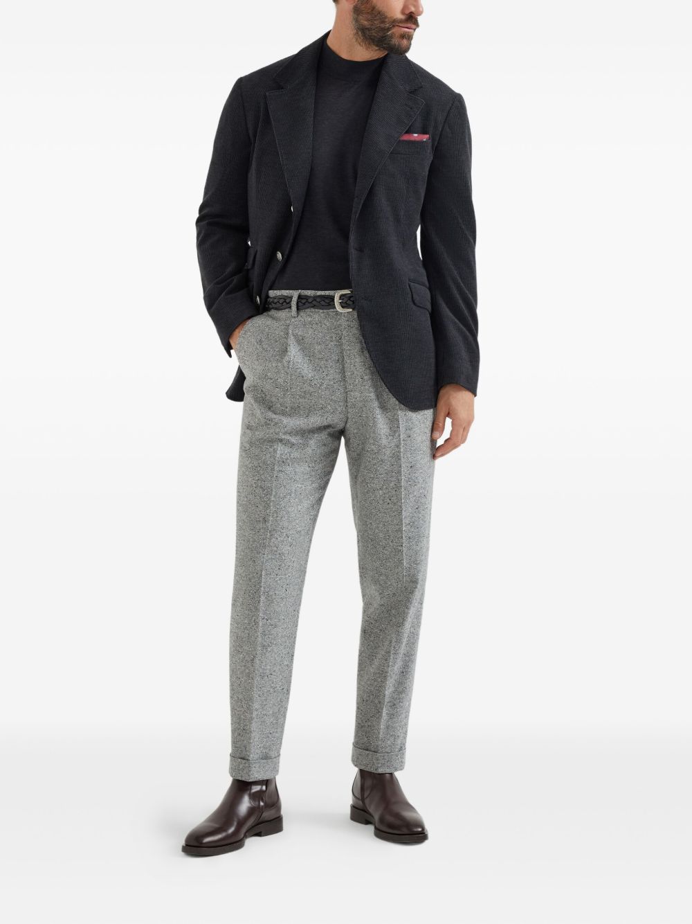 Brunello Brunello Cucinelli Cotton And Silk Blend Seater - Image 6