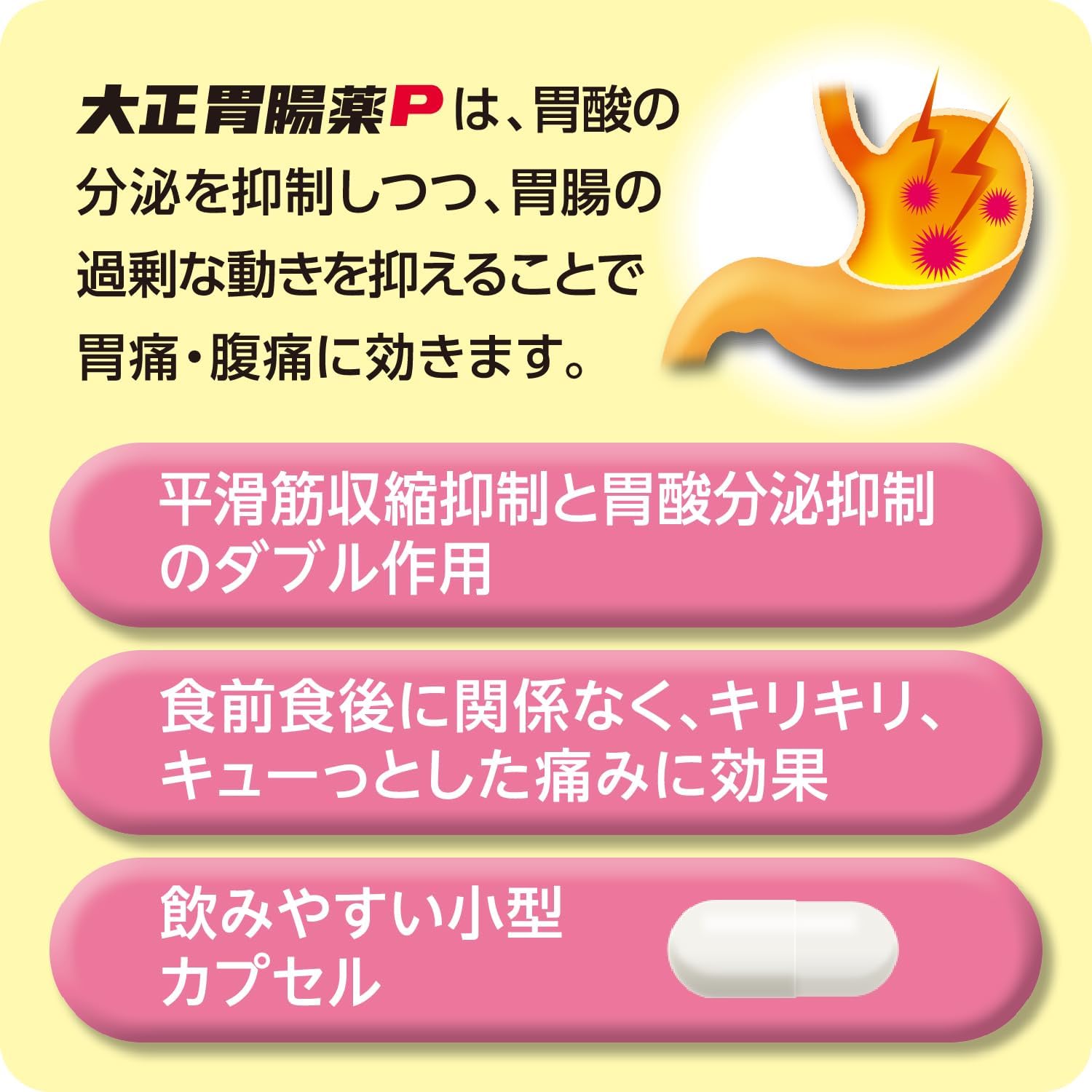 【第2類医薬品】大正胃腸薬P 10カプセル