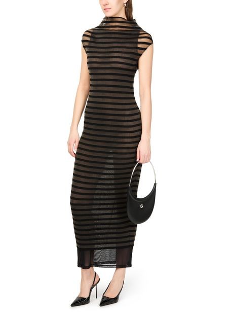 JEAN PAUL GAULTIER Mariniere stripes long dress - Image 6