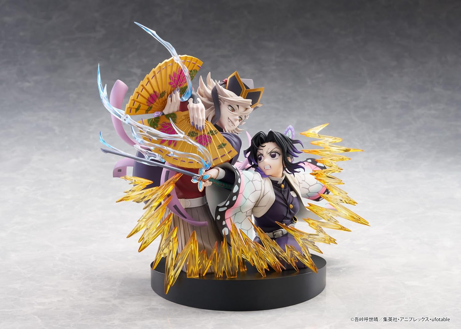 クレーネル (Claynel) 鬼滅の刃 胡蝶しのぶ&童磨 全高約180mm ノンスケール PVC/ABS製 塗装済み 完成品 フィギュア