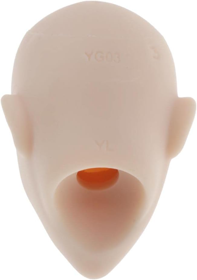 F Fityle 1/6 Doll Head Carving Head Male Doll Head Sculpt Figure Head BJD Doll DIY