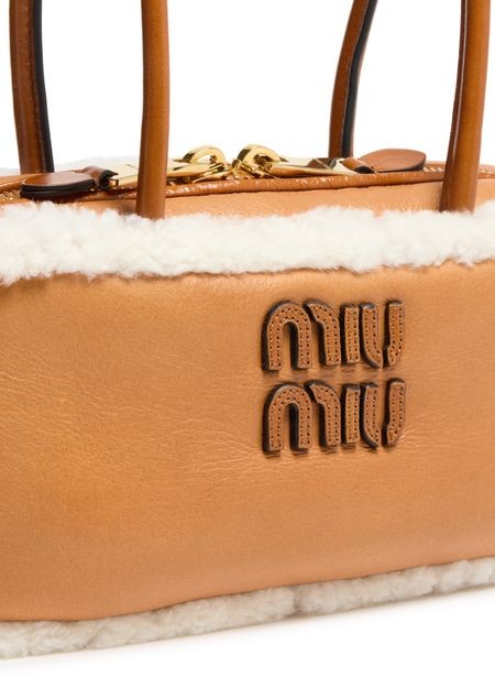 MIU MIU Beau small shearling bag - Image 6