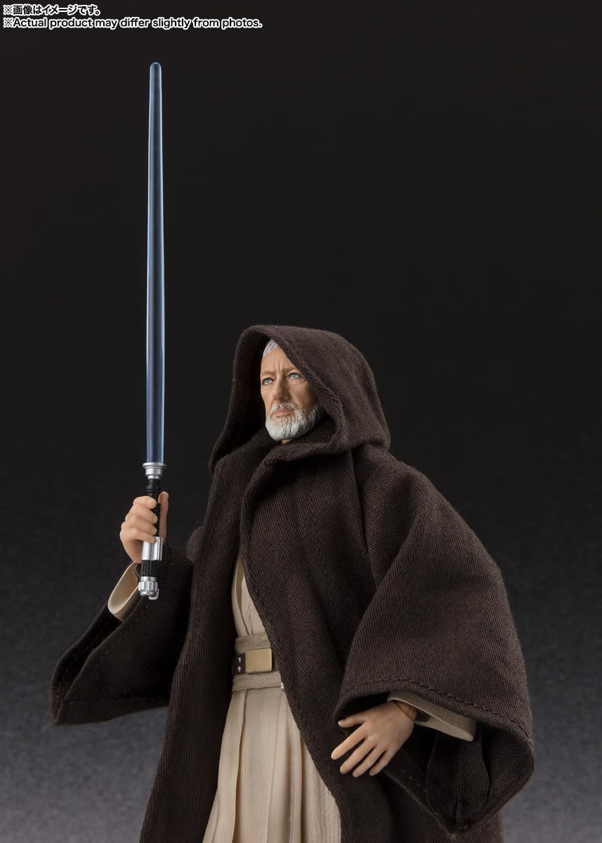 TAMASHII NATIONS S.H. Figuarts Star Wars Episode 4: New Hope Ben Kenobi -Classic Ver.- (Star Wars: A New Hope) Approx. 5.9 inches (150 mm), PVC & ABS & Fabric Pre-painted Action Figure