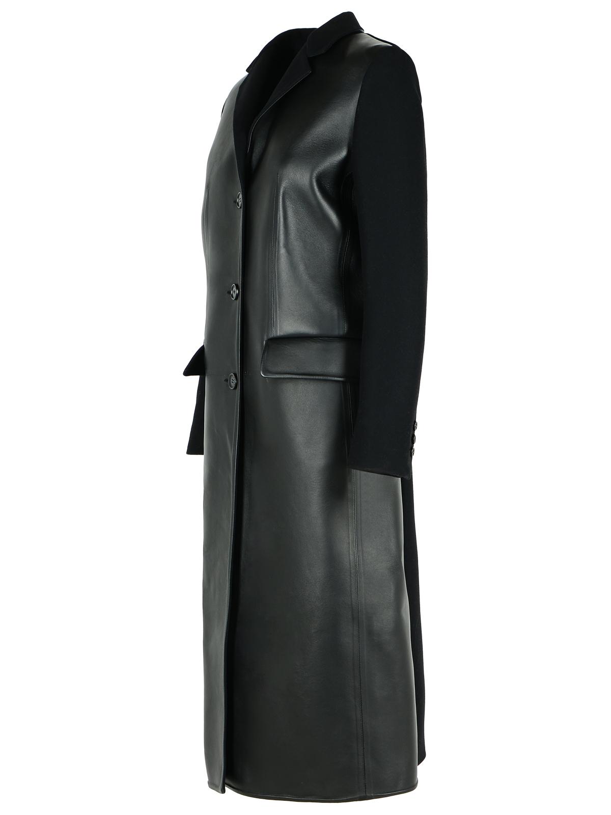 Marni マルニブラックリアとバージンウールコート - Image 6