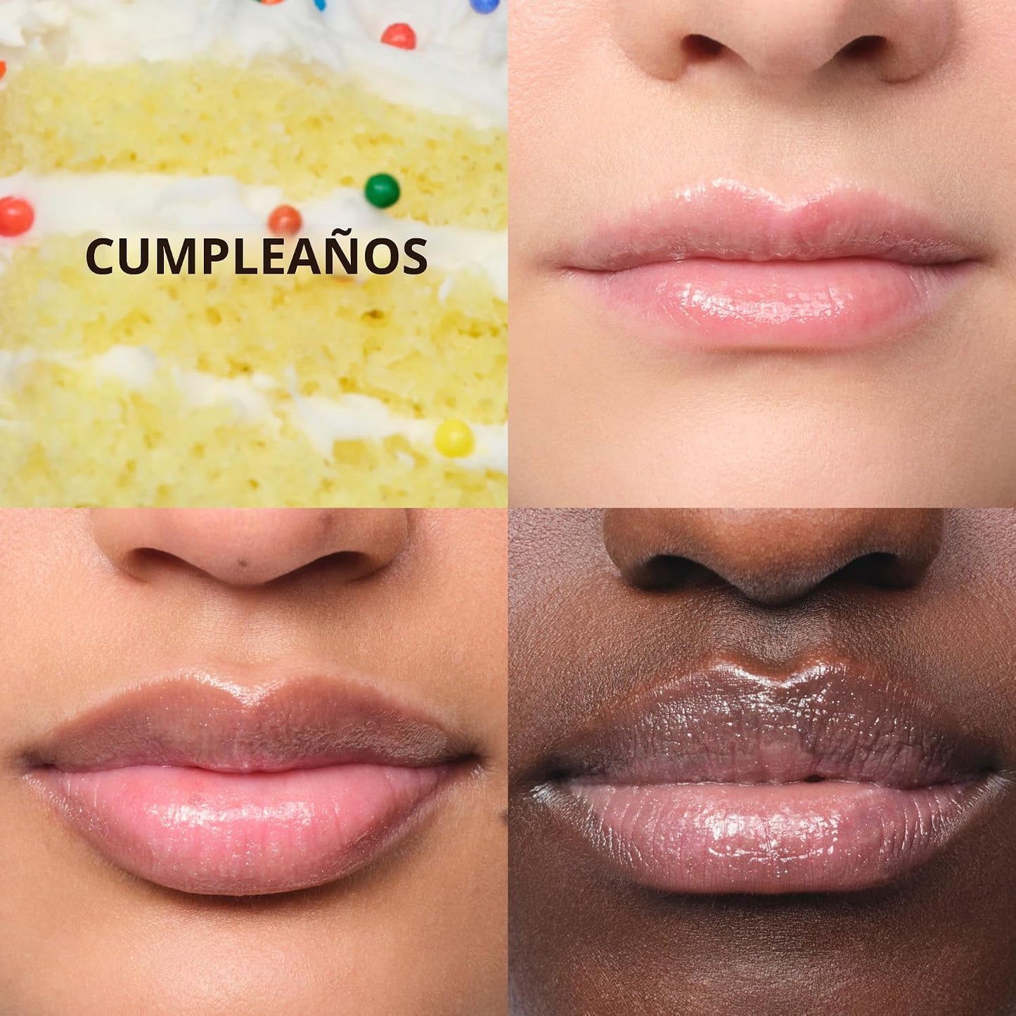 Glossier Balm Dotcom Bálsamo labial hidratante – Salve universal, hasta 12 horas de humedad – lanolina, cera de abejas y aceite de ricino para labios secos, cutículas y piel – Cumpleaños, brillo suave transparente, 0.5 fl oz