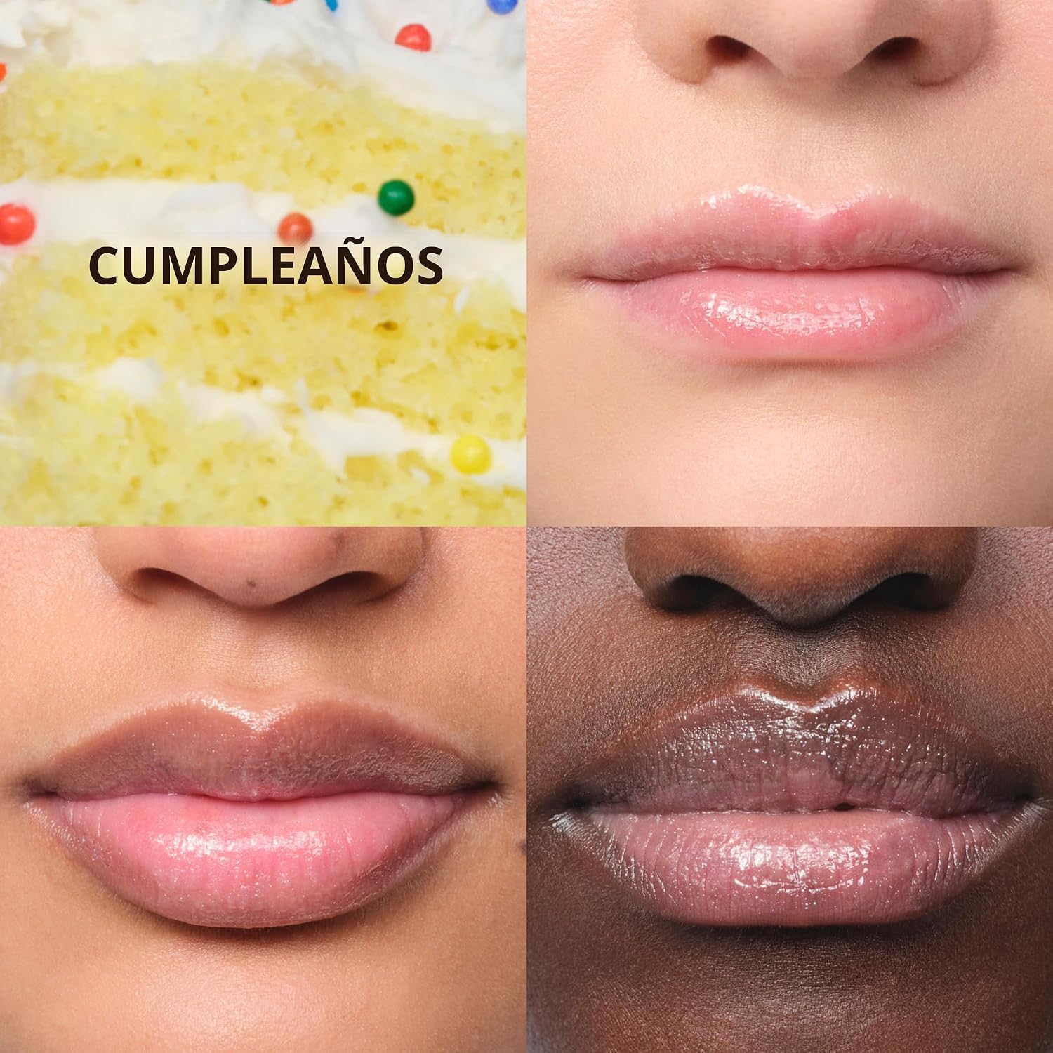Glossier Balm Dotcom Bálsamo labial hidratante – Salve universal, hasta 12 horas de humedad – lanolina, cera de abejas y aceite de ricino para labios secos, cutículas y piel – Cumpleaños, brillo suave transparente, 0.5 fl oz