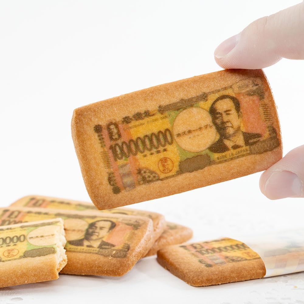 Shibusawa Eiichi Sablé 18-piece Nagatoya Banknote Sablé Cookies