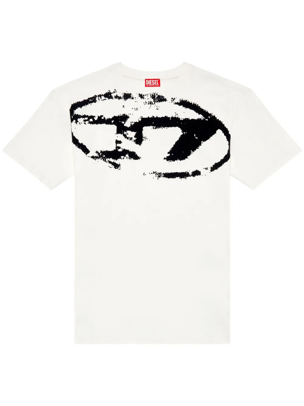 Diesel 群れのロゴ付きディーゼルTボックスTシャツ - Image 6