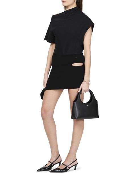 COURREGES ツイスト アシンメトリー Tシャツ - Image 6