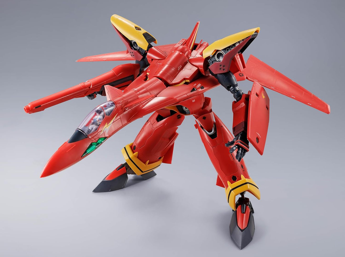 TAMASHII NATIONS DX Chogokin Macross 7 VF-19 Kai Excalibur Nekki Basara Special Approximately 9.3 inches (235 mm), ABS & Die-Cast & PVC Pre-Painted Action Figure