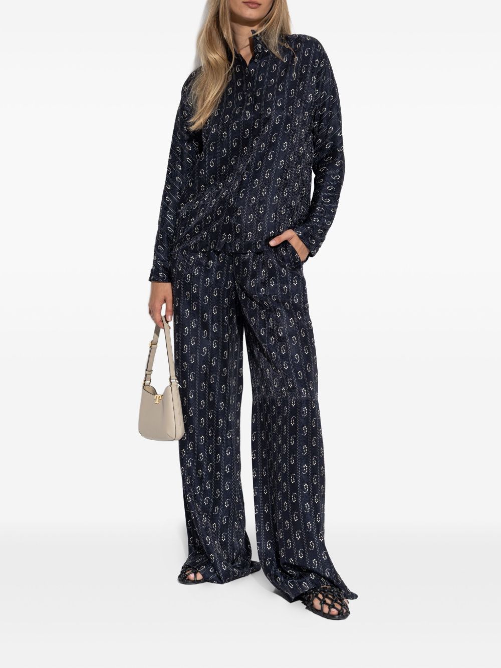 Tory Tory Burch Jacquardシルクシャツ - Image 6