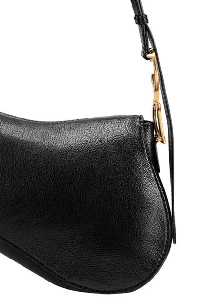 DIOR Medium soft Saddle bag with strap goatskin - Image 6
