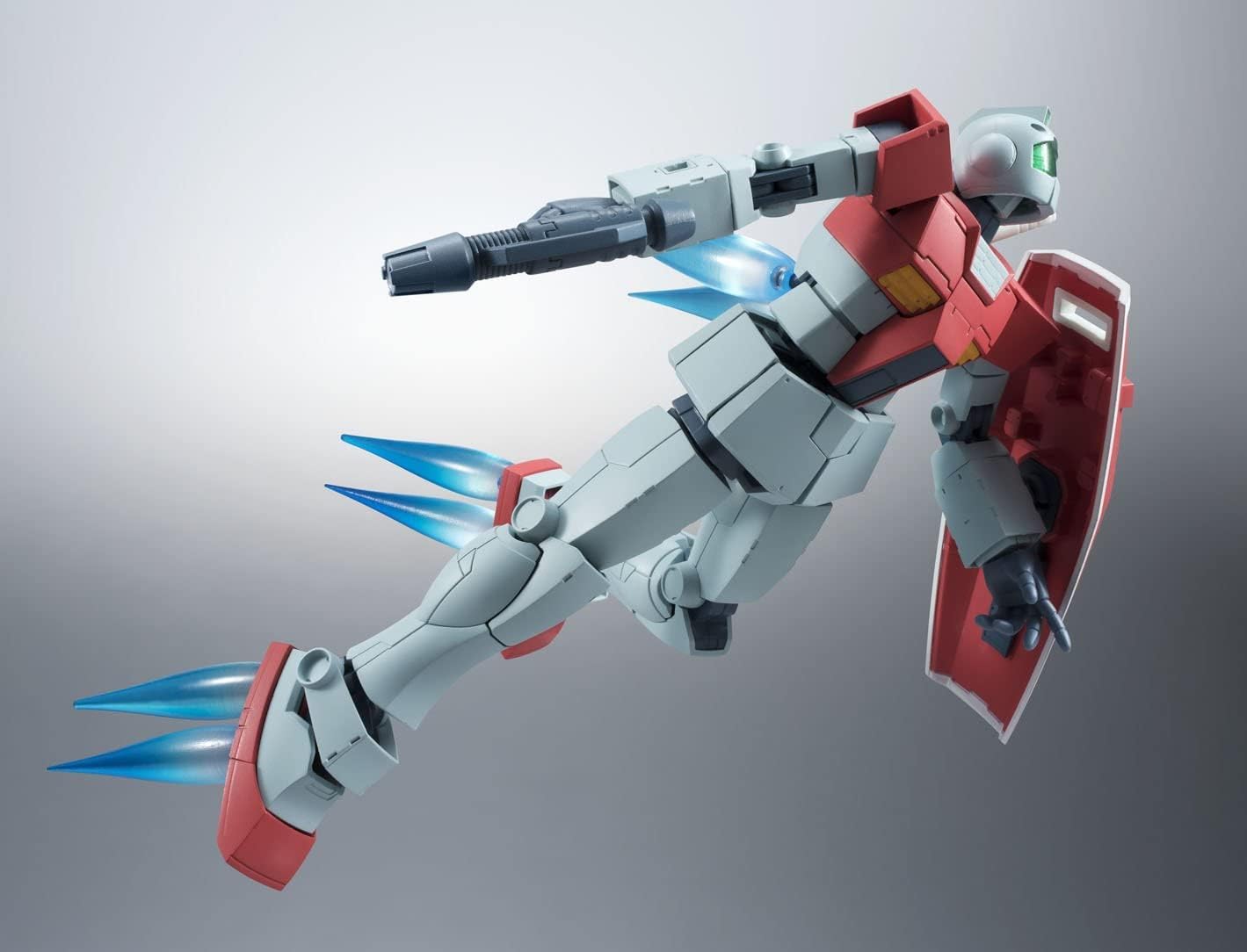 Robot Spirits Side MS Mobile Suit Gundam RGM-79 Gym Version, A.N.I.M.E. Approx. 4.9 inches (125 mm), ABS & PVC Pre-painted Action Figure