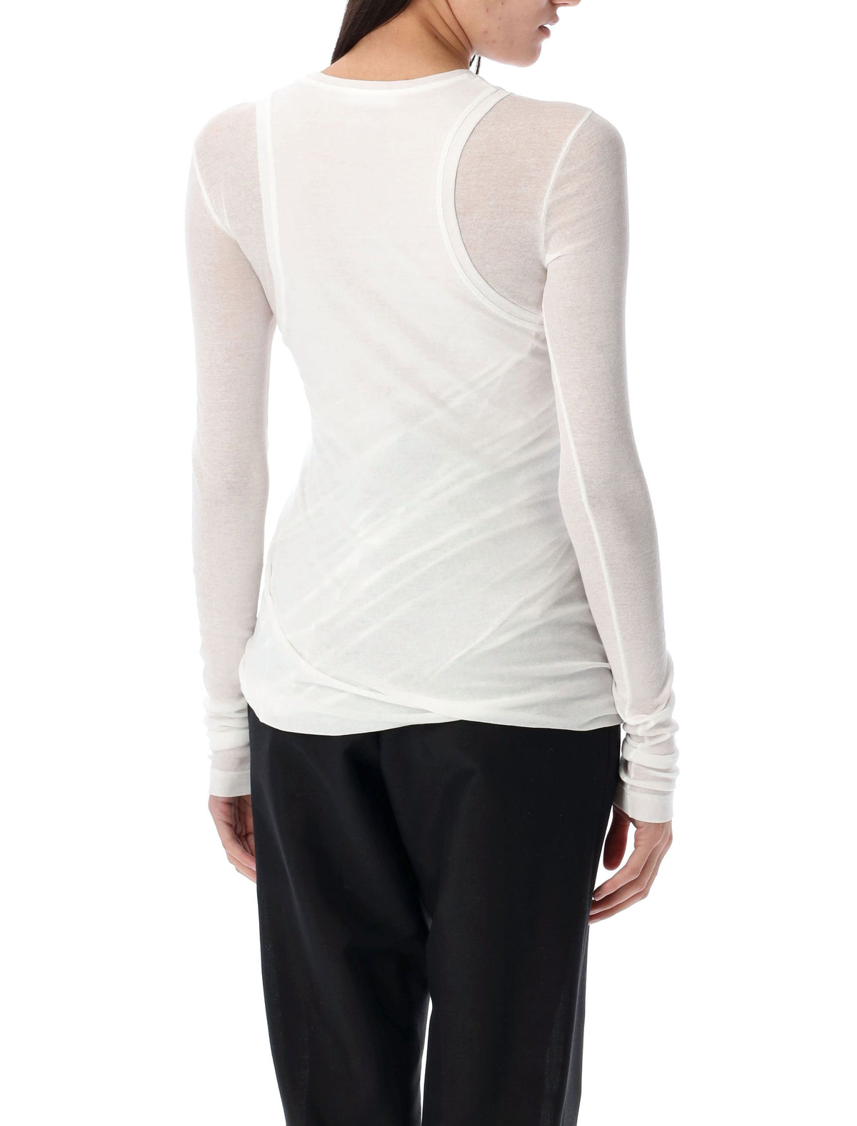 Jil ジルサンダーTシャツとポロスホワイト - Image 6