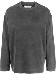 Acne Studios Navy Blue Single Breasted Jacket With Shirt Detail - Image 6