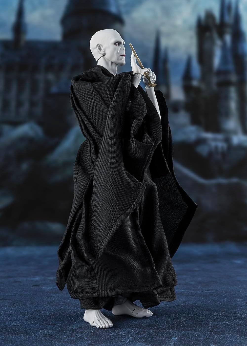 TAMASHII NATIONS S.H. Figuarts Lord Voldemort (Harry Potter and the Goblet of Fire), Approx. 5.9 inches (150 mm), PVC, ABS & Fabric, Pre-painted Action Figure