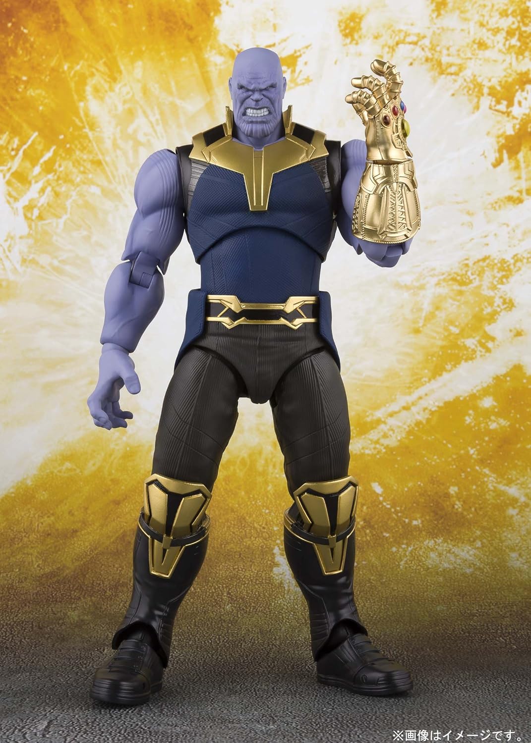 S.H. Figuarts Avengers Star-Lord (Avengers: Infinity War) Figure, Approx. 7.5 inches (190 mm), PVC/ABS, Pre-painted Complete Action Figure