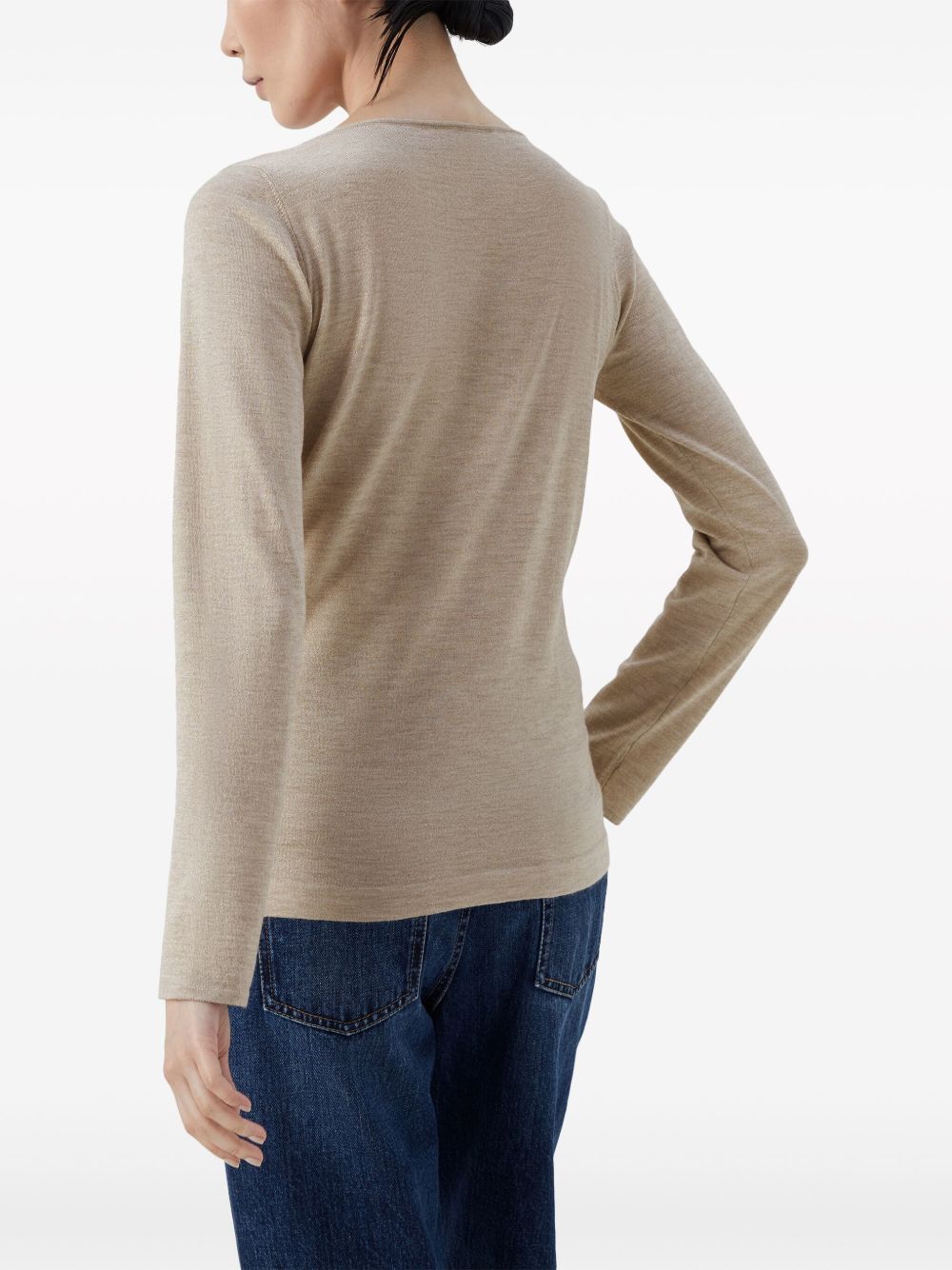 Brunello Cucinelli Cashmere And Silk Seater - Image 6