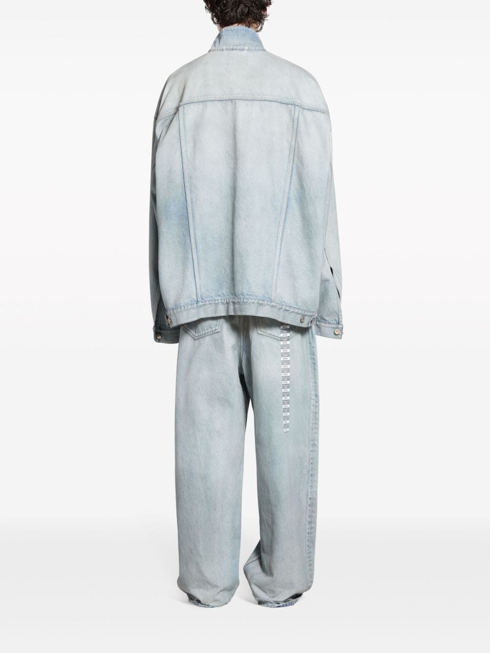 Balenciaga バレンシアガステッカーDneimジャケット - Image 6