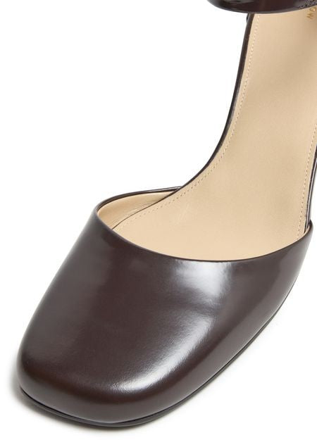 Penelope ankle strap pumps in leather - Image 6