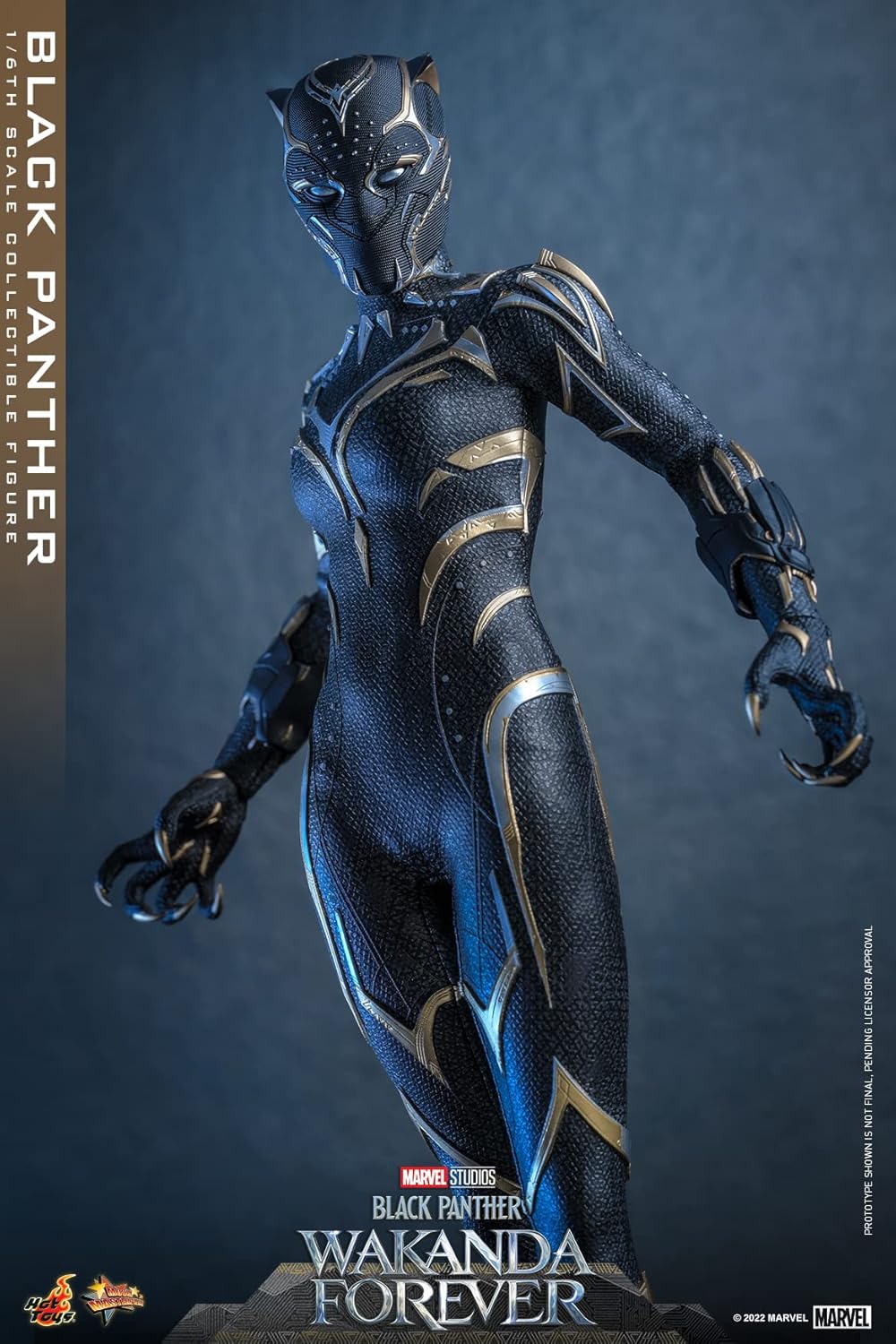 Hot Toys Movie Masterpiece Black Panther/Wakanda Forever 1/6 Scale Figure