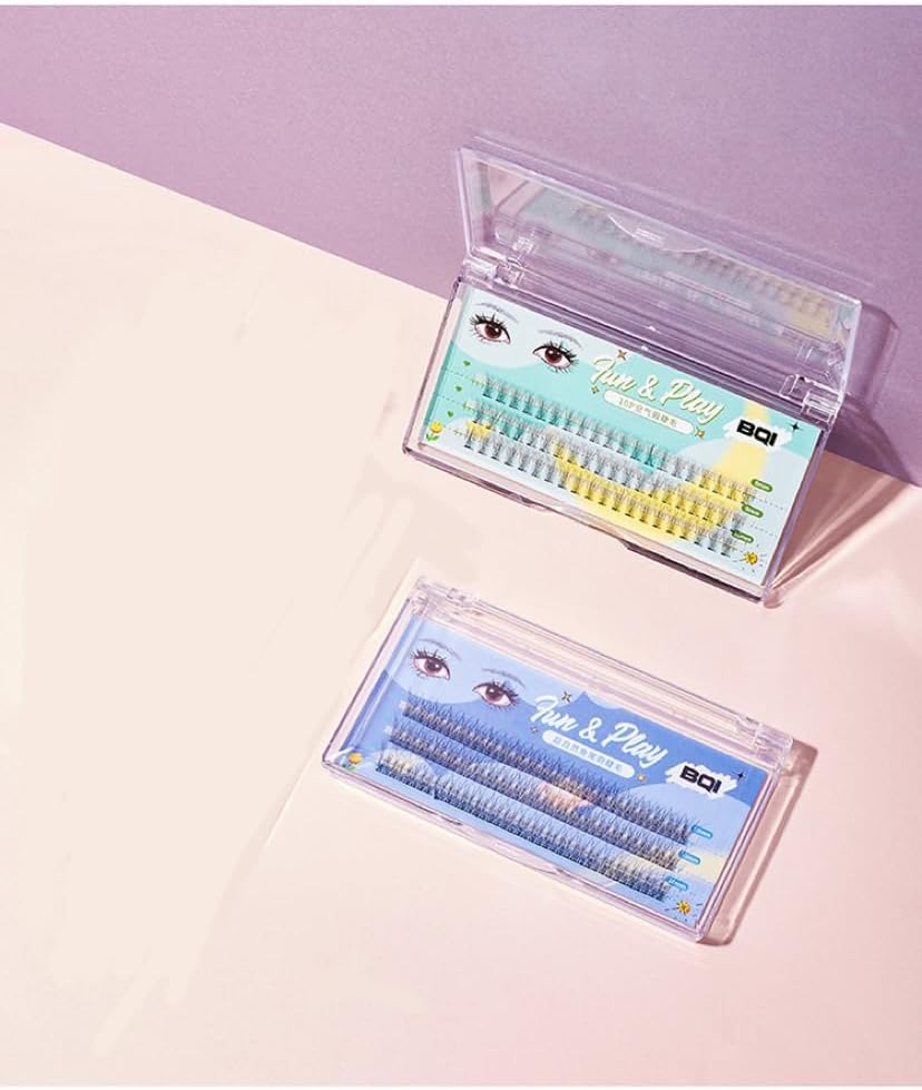 False Eyelashes, Natural, Long Lasting, Waterproof, Devil, 3 Types, Matsueku Self, Natural, Popular, DIY False Eyelashes