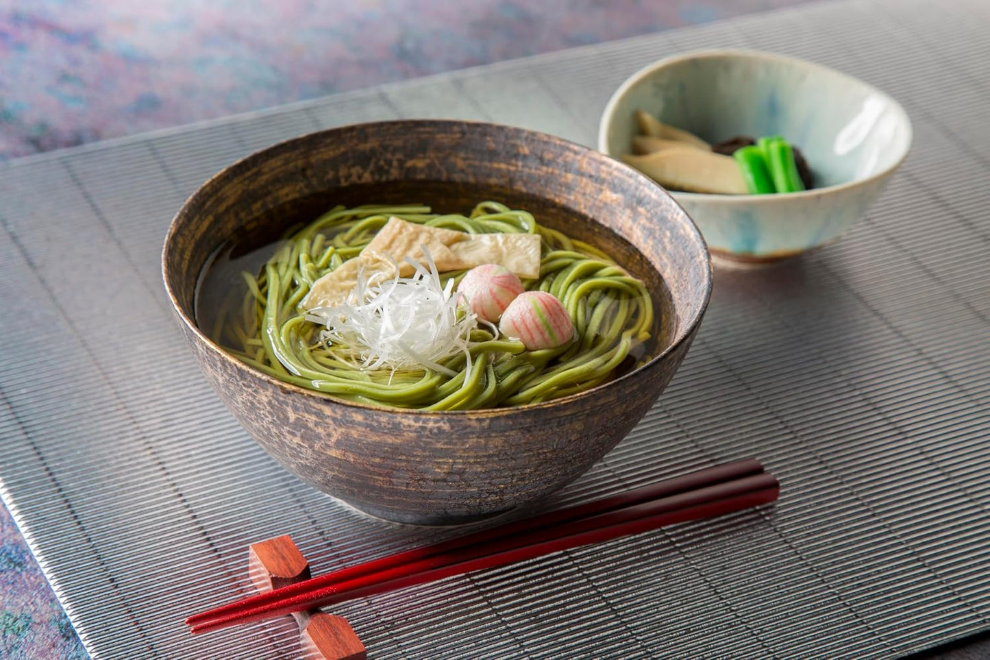 Yamagata Traditional Buckwheat 3 Types of Food Comparison (Tobiki Soba, Konnya, Tea) (3 Types x 1 Set), Popular Item