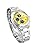Seiko 1/20 Second Chronograph Quartz Wristwatch, Men's Silver, Overseas Model, Silver x Yellow SND409P, Sporty