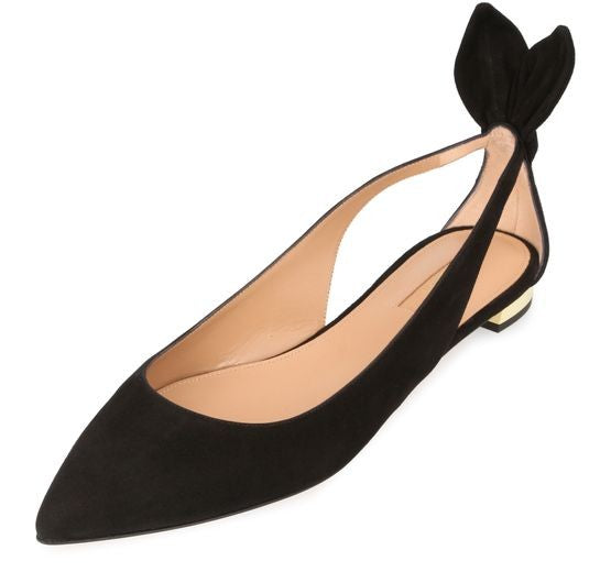AQUAZZURA Bow Tie バレエシューズ - Image 6