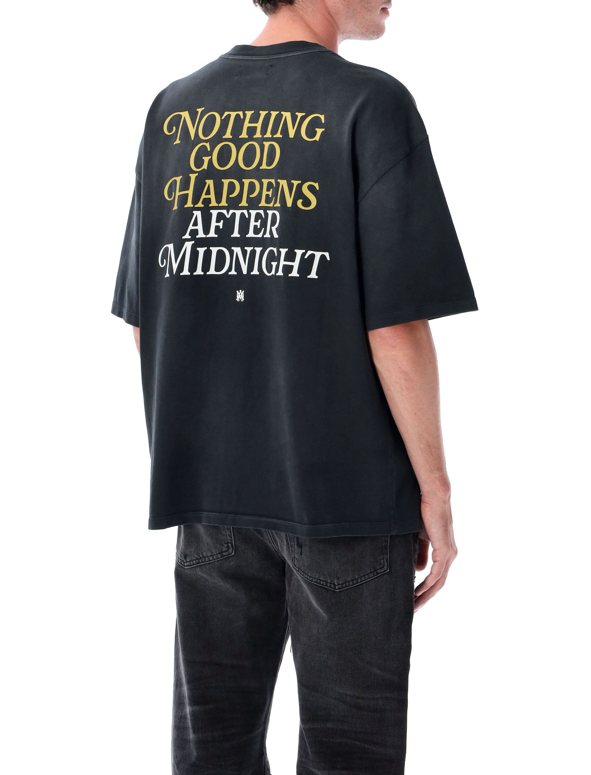 Amiri アミリTシャツとポロスブラック - Image 6