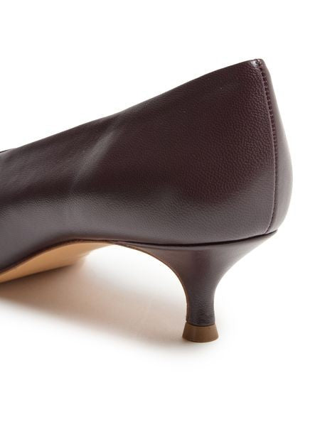 LE MONDE BERYL Babouche leather pumps - Image 6