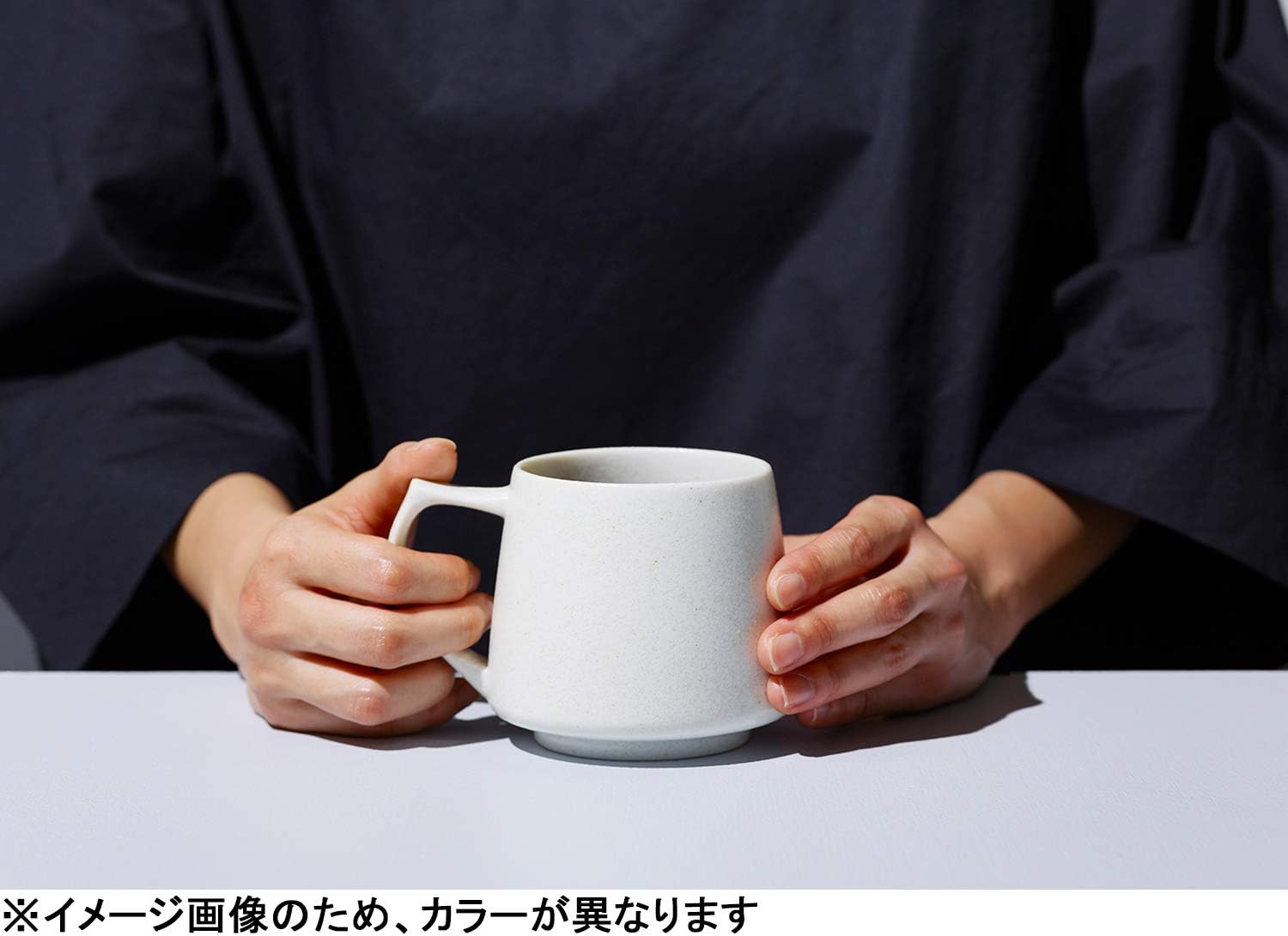 Cores C811YL Yellow Mug, 11.8 fl oz (320 ml), Made in Japan, Microwave, Dishwasher Safe, Delicate Made