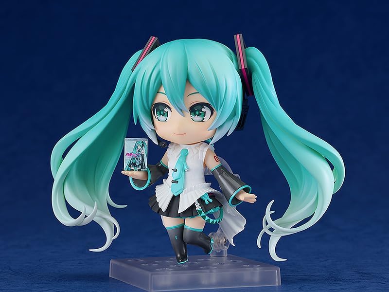 Good Smile Company Character Vocal Series 01, Hatsune Miku, Nendoroid, Hatsune Miku, Happy 16th Birthday Version, Plastic, Pre-painted Action Figure, Non-scale, Exclusive Base Included, Total Height