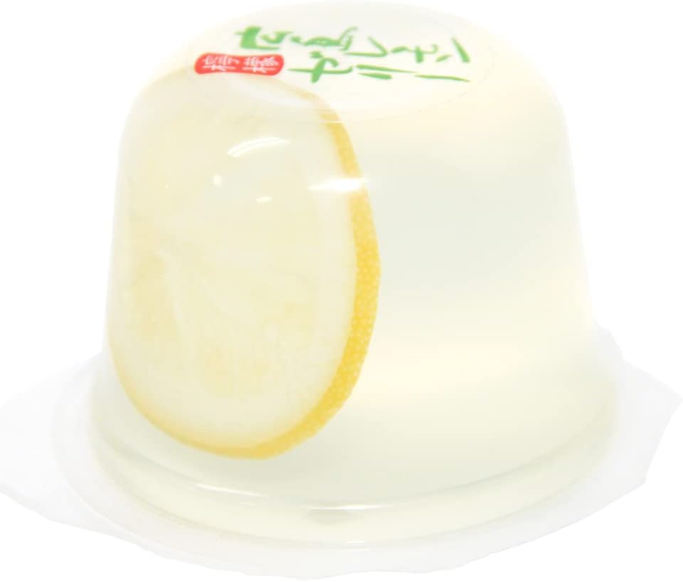 Hiroshima Mika Inoshima Hasaku Jelly, Inshima Hasaku Sherbet, Hiroshima Lemon, Jelly, Milk, Clear, Set of 12, Made in Hiroshima Prefecture, Souvenir, Popular Item
