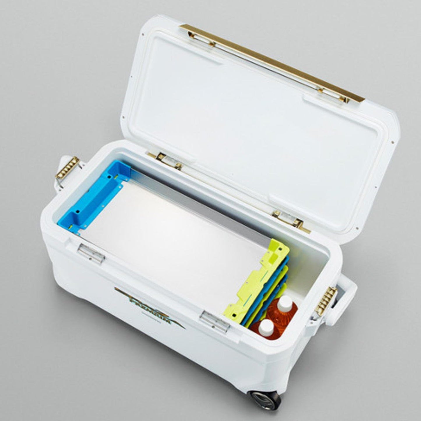 シマノ(SHIMANO) イカ 冷えキントレー イエローブルー AC-C81R クーラーボックス