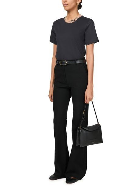 BURBERRY Check T-shirt with collar - Image 6