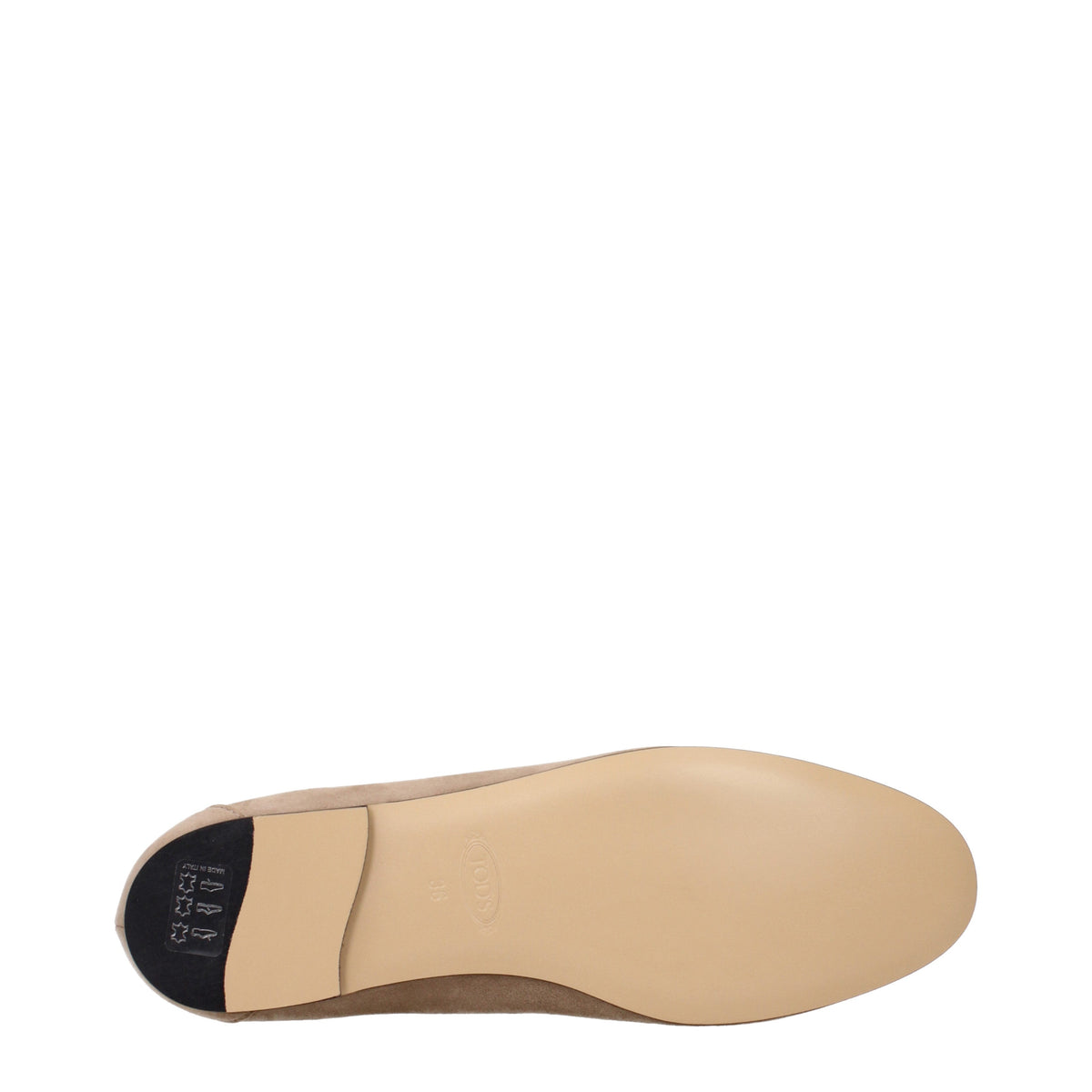Tods トッド 'S Mocassini Woman Suede Beige/Cappuccino - Image 6
