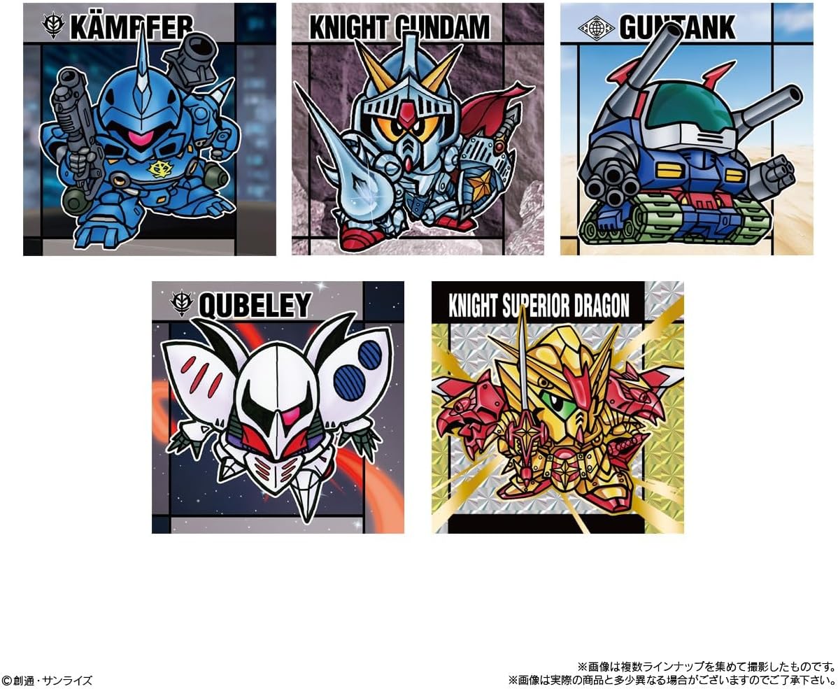 Original SD Gundam Snack, Box of 10 (Candy Toy)