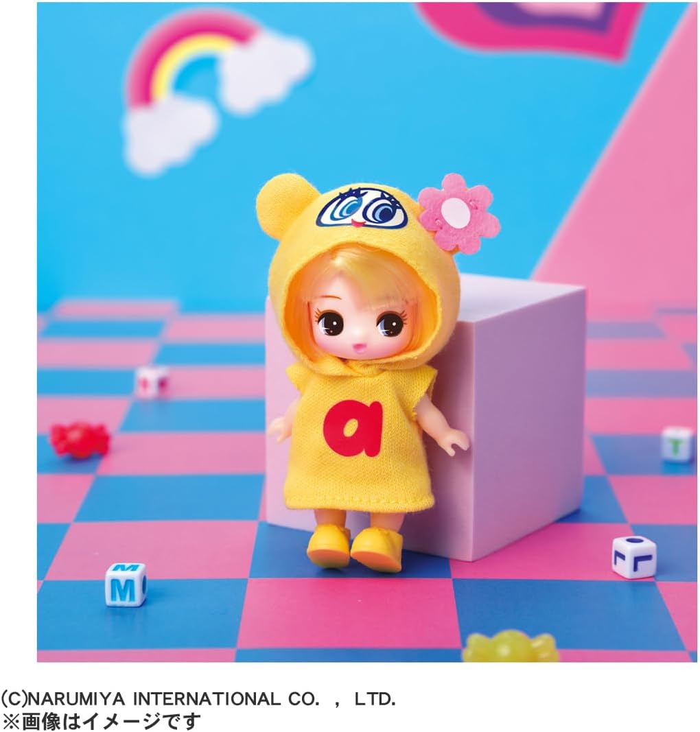 Takara Tomy Licca-chan Doll, Narmiya Characters Collection, Changeable Dress-up, Pretend Play, Toy for Ages 3 and Up