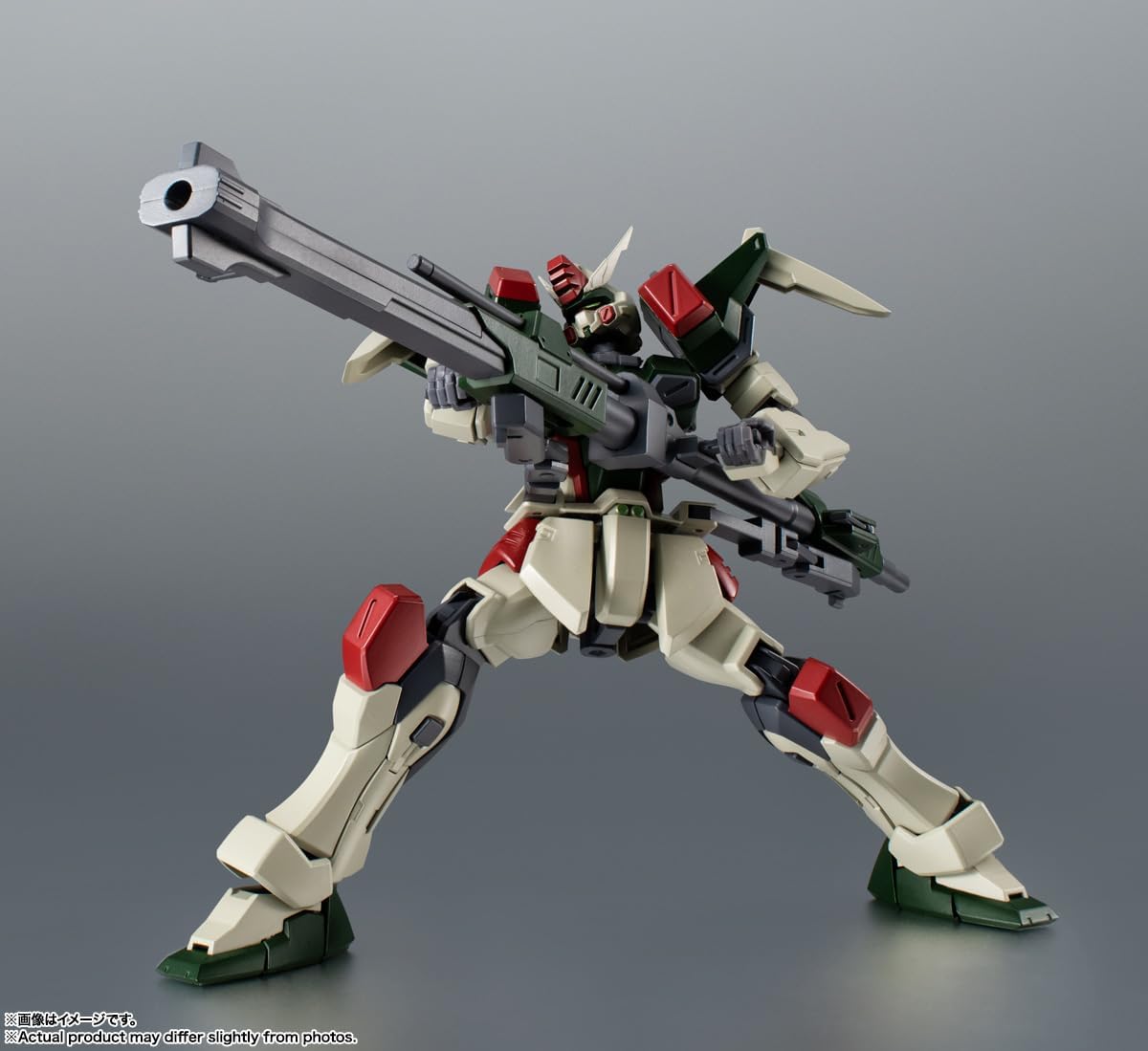 TAMASHII NATIONS ROBOT魂 Mobile Suit Gundam SEED GAT-X103 Buster Gundam Ver. A.N.I.M.E. Approx. 4.9 in (125 mm), ABS & PVC Pre-painted Action Figure