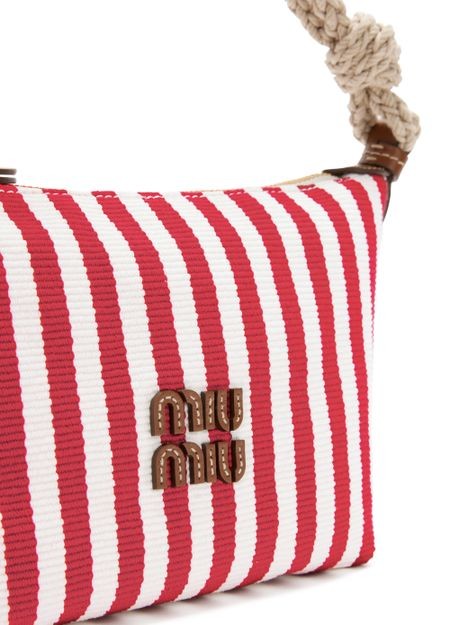 MIU MIU Striped shoulder bag - Image 6