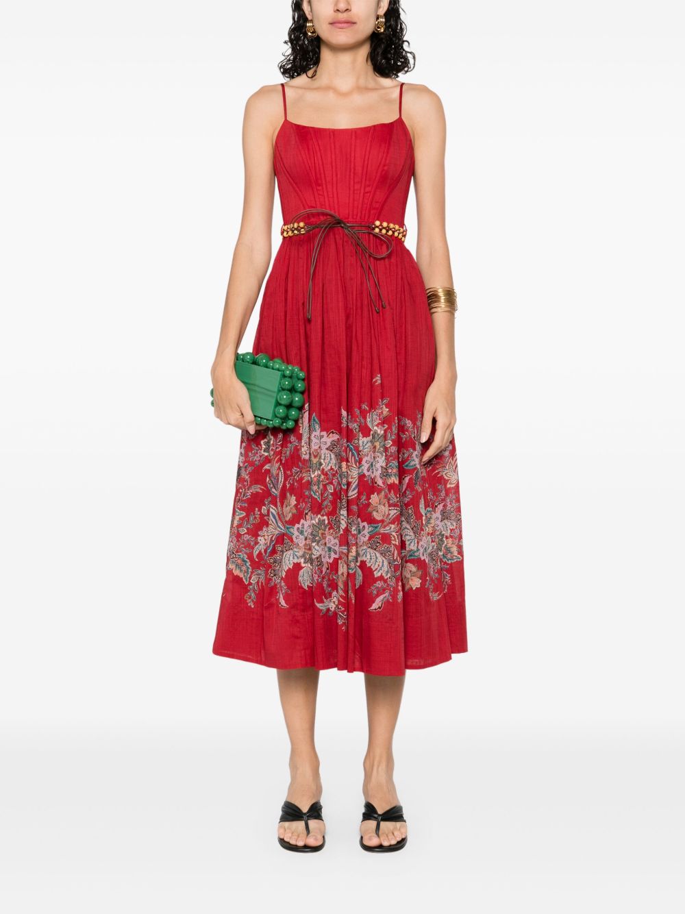 Zimmermann Zimmermann Rhiannonプリントミディドレス - Image 6