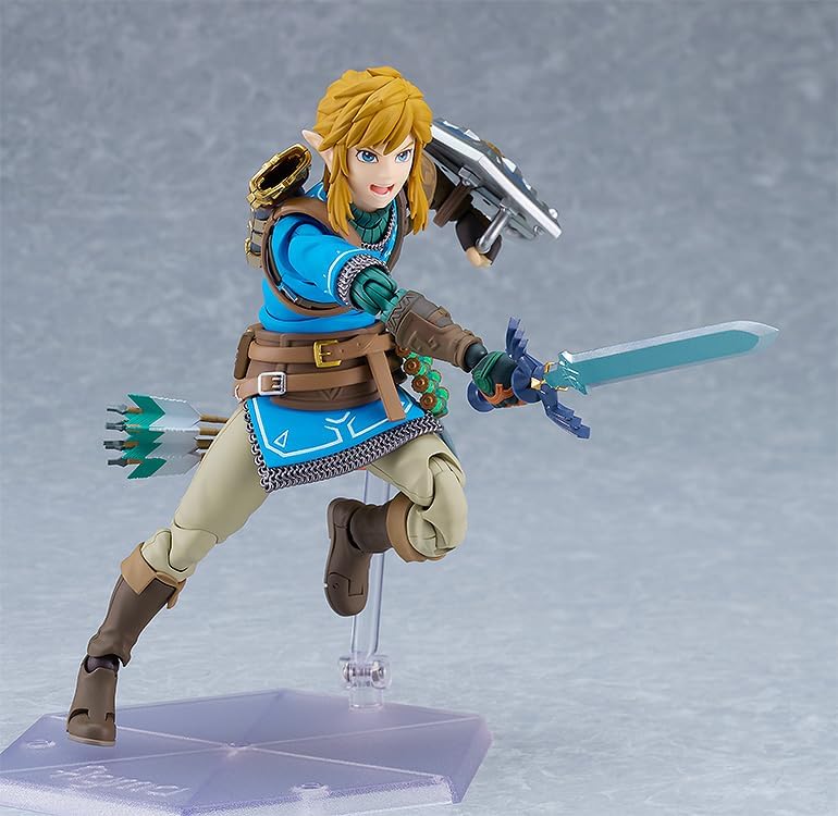 figma The Legend of Zelda Tears of the Kingdom Link Tears of the Kingdom Ver. Non-scale, Plastic, Pre-painted Action Figure